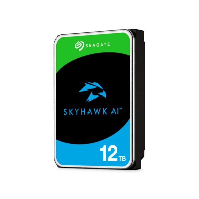 Disco duro Seagate SkyHawk AI, ST12000VE001, 12TB, SATA 6Gb/s, 256MB Cache, 3.5"