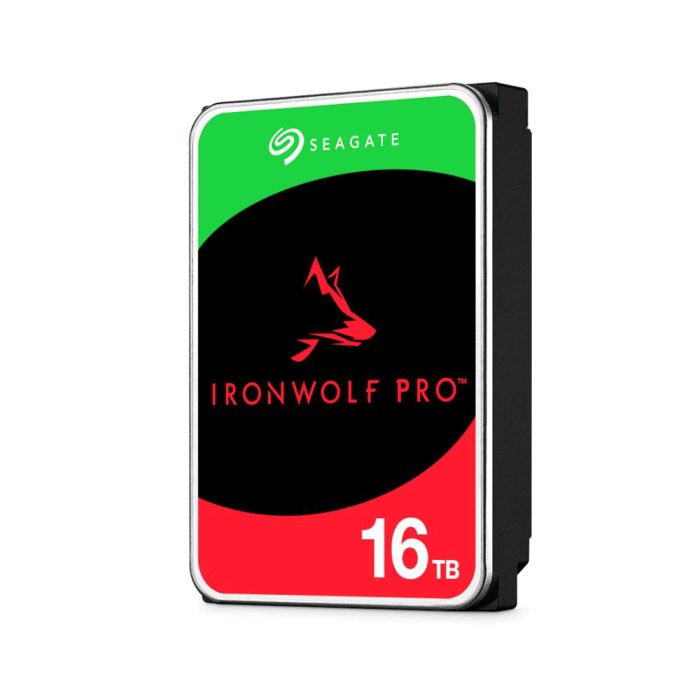 Disco duro Seagate Ironwolf PRO NAS ST16000NT001 16TB SATA 6Gb/s 7200rpm, 256MB Cache 3.5"
