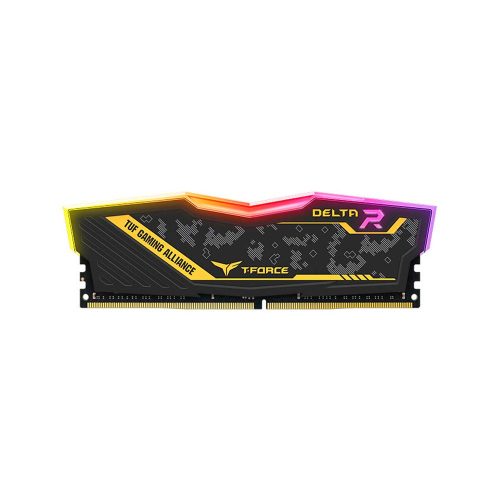 Memoria TG T-Force Delta TUF Gaming Alliance RGB, 8GB, DDR4-3200 MHz, CL16, 1.35V