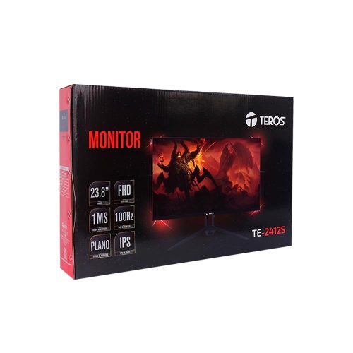 Monitor plano TEROS TE-2713S, 27" FHD IPS, HDMI, DP