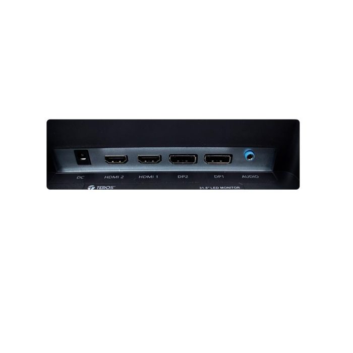 Monitor plano TEROS TE-3252S, 31.5" 4K UHD VA LED, 60 Hz, 1 ms, HDMI, DP, Audio