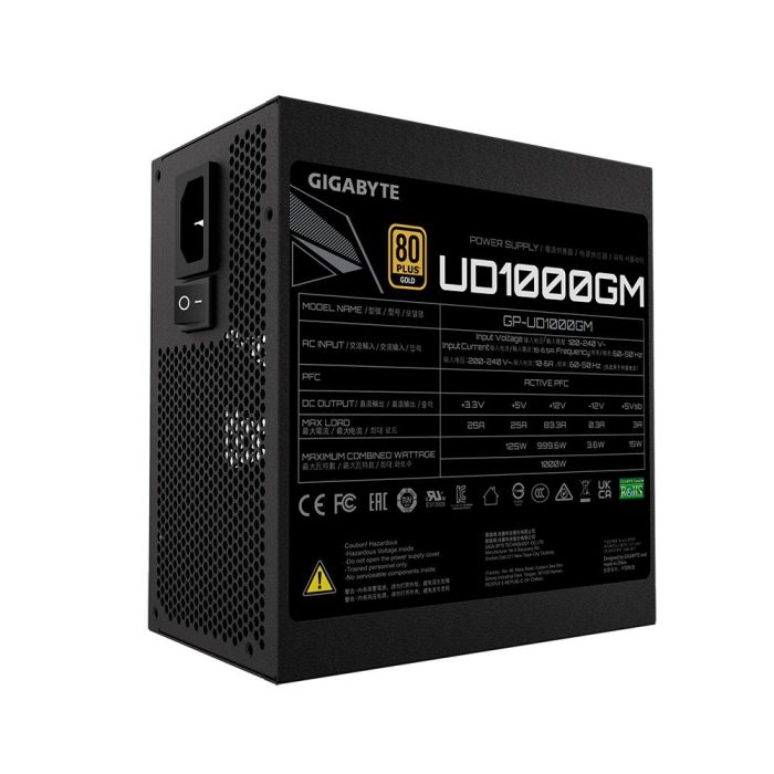 PSU GB 1000W UD 80+G FM