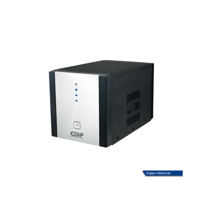 Regulador de voltaje CDP R-AVR 3008i, 3000VA, 2400W, 220V, 8 tomacorrientes.