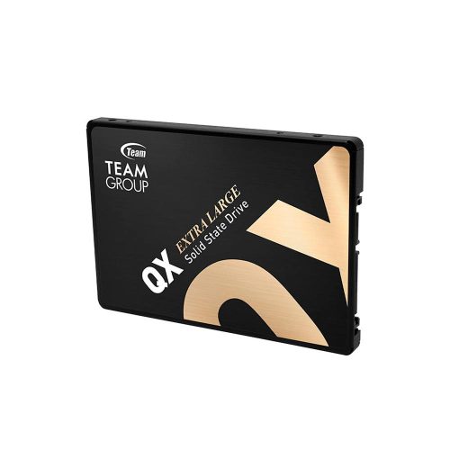 Unidad de estado solido Teamgroup QX, 1TB, QLC 3D, SATA 6.0 Gb/s, 2.5", SLC, DC +5V