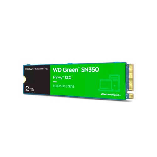 Unidad en estado solido Western Digital Green SN350 NVMe 2TB M.2 2280, PCIe Gen3 x4
