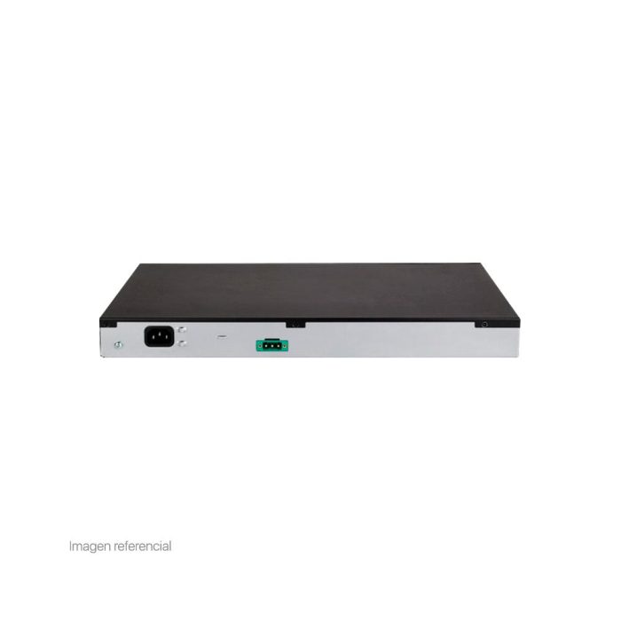 Switch HPE 5140 de 24 puertos Gigabit PoE+, 4 puertos SFP+, alta velocidad y confiabilidad.