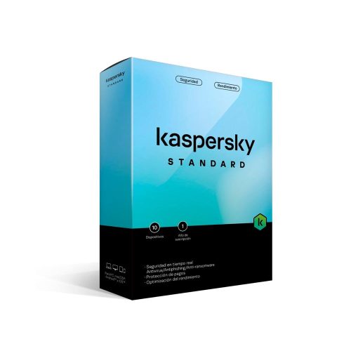 Kaspersky Standard Edition, para unos 10 dispositivos, Licencia de 1 año
