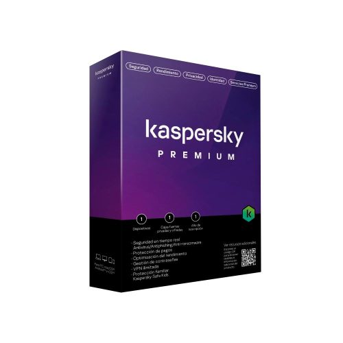 Kaspersky Premium Edition, para un 1 dispositivo, Licencia de 1 año