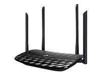 TP-LINK Archer C6 - Enrutador inalámbrico conmutador de 4 puertos - 1GbE - Wi-Fi 5 - Doble banda
