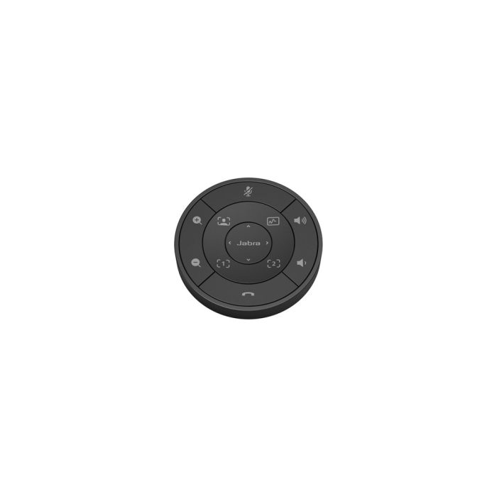 Control remoto del dispositivo Jabra PanaCast 50 Inalámbrico - Para Cámara de conferencia - Bluetooth - 10m Operating Distance - BateríaNegro