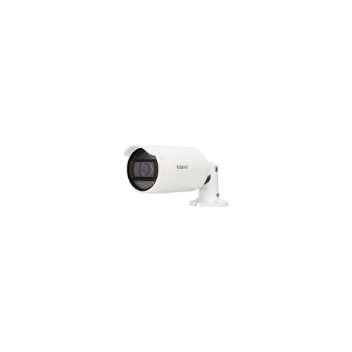 Cámara de red Wisenet ANO-L7012R 4Megapíxel - Color - Bala - Blanco - 20m Infrarrojos Visión Nocturna - H.264, H.265, MJPEG - 2560 x 1440 - 3mm Fijo Lentes - 30fps - CMOS - Montaje en esquina, Montaje empotrado - IP66