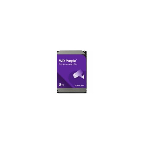 Disco Duro Western Digital Wd Purple, 8Tb, Sata 6.0 Gb/S, 256Mb Cache, 5640 Rpm, 3.5"