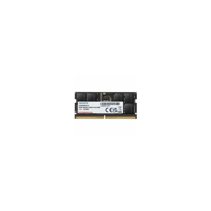 RAM Adata DDR5 32GB 5600MHz SoDIMM para portátil - alta velocidad y rendimiento confiable