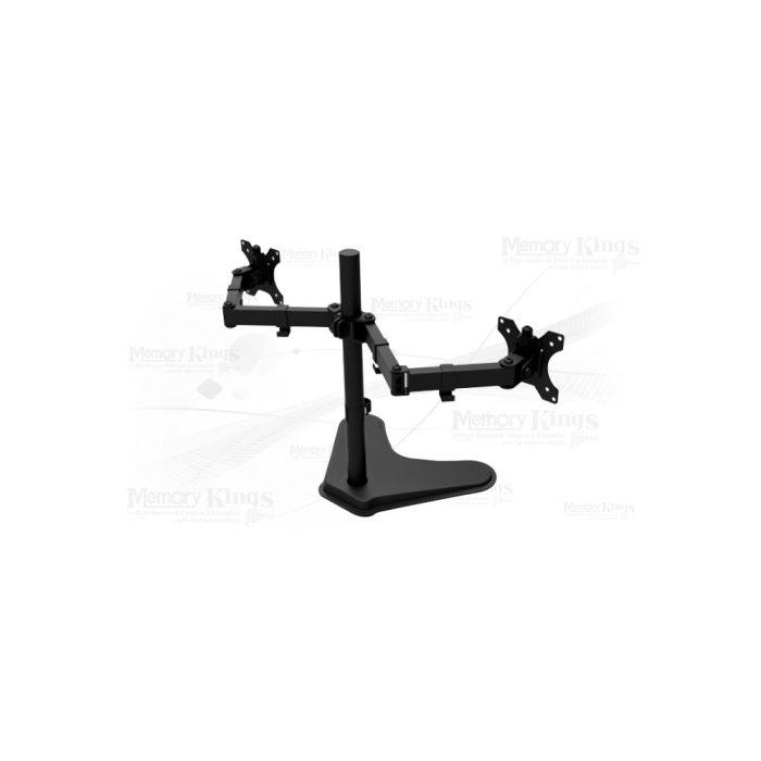 Soporte para dos monitores Klip Xtreme KPM-311, compatible con pantallas de 13" a 32"