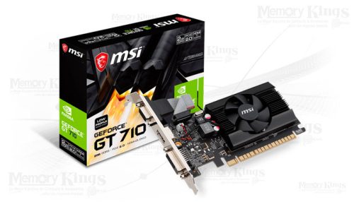 GEFORCE GT 710 2GB 64 bit MSI LP GDDR3