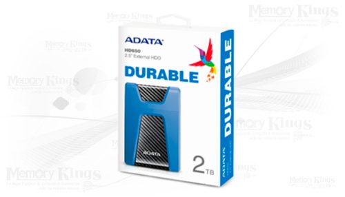 DISCO DURO USB 2TB ADATA HD650 BLUE
