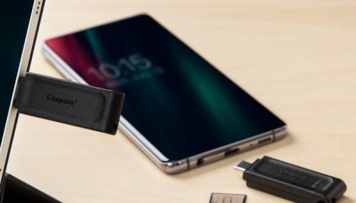 MEMORIA USB-C 64GB KINGSTON DT70 BLACK