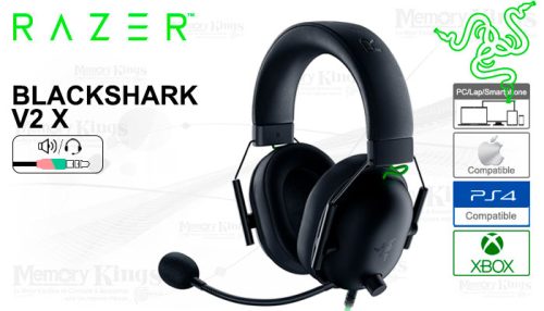 AURICULAR Gaming RAZER BLACKSHARK V2 X 7.1 BLACK