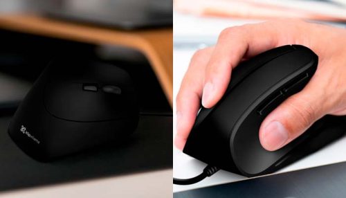MOUSE KLIP XTREME KMO-506 KROWN VERTICAL ERGO USB