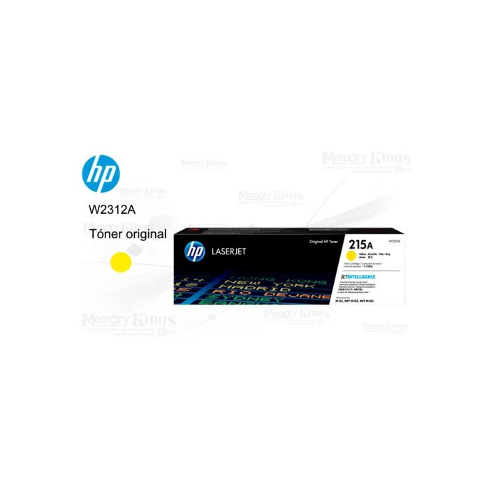 Toner HP 215A Amarillo Original - 850 Páginas de Alta Calidad para Impresoras HP