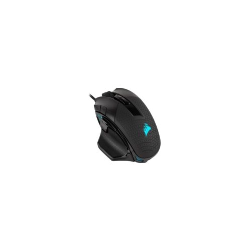 Corsair NIGHTSWORD Mouse - USB 2.0 - Óptico - Negro - Cable - 18000 dpi