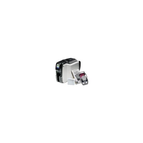 Impresora de Tarjetas / Fotochecks, Modelo ZC300, Impresión a doble cara, Conexión USB, Windows Driver INCLUYE: CardStudio 2.0 (Standard), 200 Tarjetas PVC y 1 Suministro Ribbon YMCKO