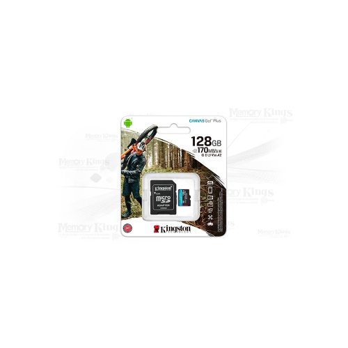 MEMORIA micro SD 128GB KINGSTON CANVAS GO! PLUS
