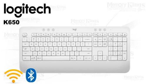 TECLADO LOGITECH SIGNATURE K650 WHITE Bluetooth&Wireless