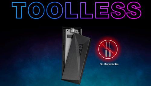 CASE USB-C a SSD M.2 ADATA EC700G ARGB