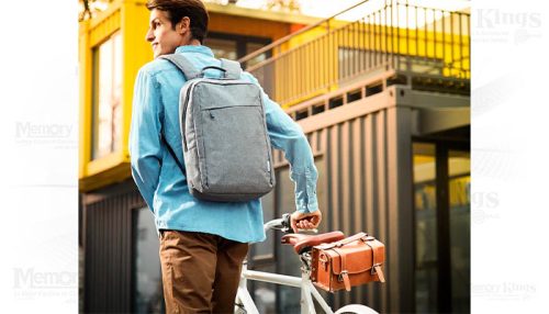 Mochila Lenovo B210, Casual, para Equipos Portátiles de hasta 39.6 cm (15.6") Color Gris.