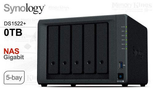 ALMACENAMIENTO NAS 0TB SYNOLOGY DS1522+ 5-bahias