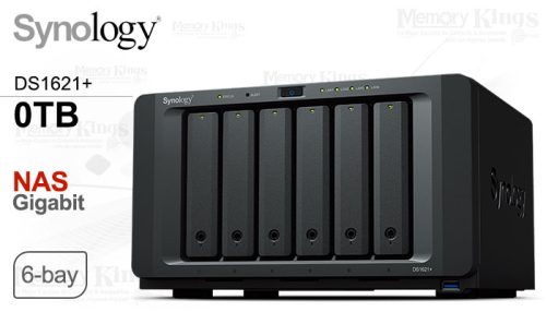 ALMACENAMIENTO NAS 0TB SYNOLOGY DS1621+ 6-bahias