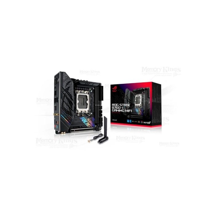 Placa base ASUS ROG Strix B760-I Gaming WiFi D5 mini-ITX: rendimiento compacto y conectividad avanzada
