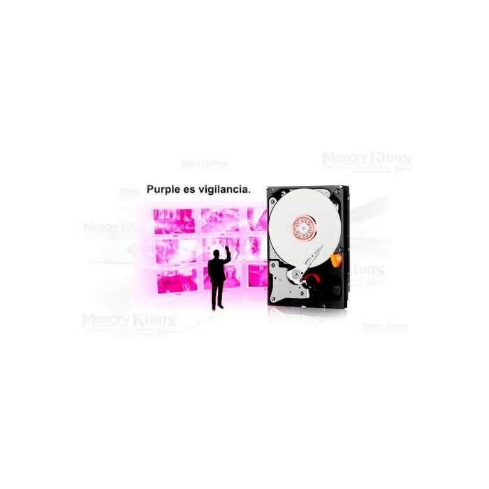 Disco Duro WD Purple WD23PURZ - 3.5" Interno - 2TB - SATA - Violeta
