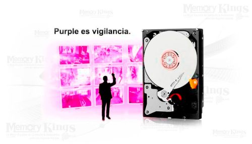 DISCO DURO 6TB WD PURPLE 256MB Vigilancia