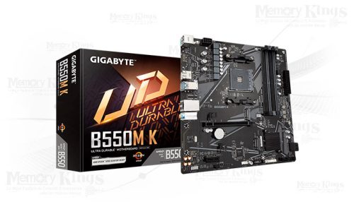 PLACA AMD AM4 GIGABYTE B550M K D4 mATX