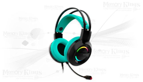AURICULAR Gaming ANTRYX IRIS-K 7.1 TURQUOISE