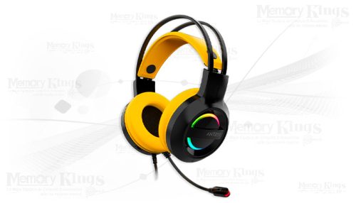 AURICULAR Gaming ANTRYX IRIS-K 7.1 YELLOW