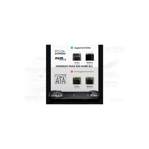 CASE USB-C Y USB3.0 a SSD M.2 UGREEN CM353 2-in-1