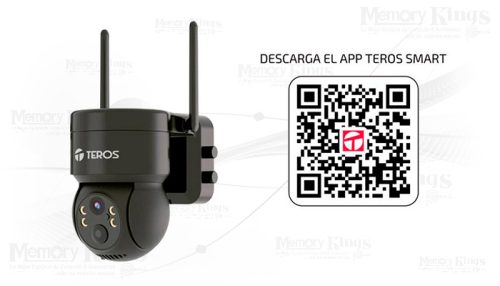 CAMARA SMART WIFI TEROS TE90603N 3MP Solar para Exteriores