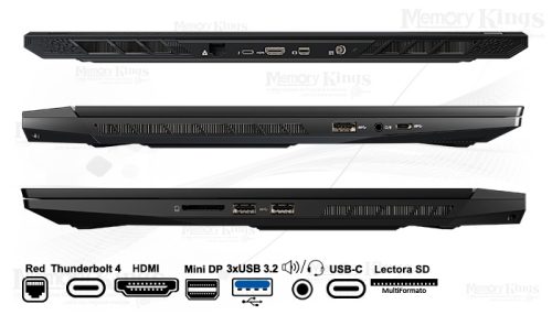 LAPTOP Core i5-12500H GIGABYTE AORUS 17 9SF 16|512|17.3" GEFORCE RTX 4070 8GB, WIN-11
