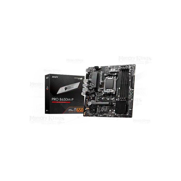 Motherboard MSI PRO B650M-P AM5 mATX para procesadores AMD B650 - Rendimiento y compatibilidad óptima