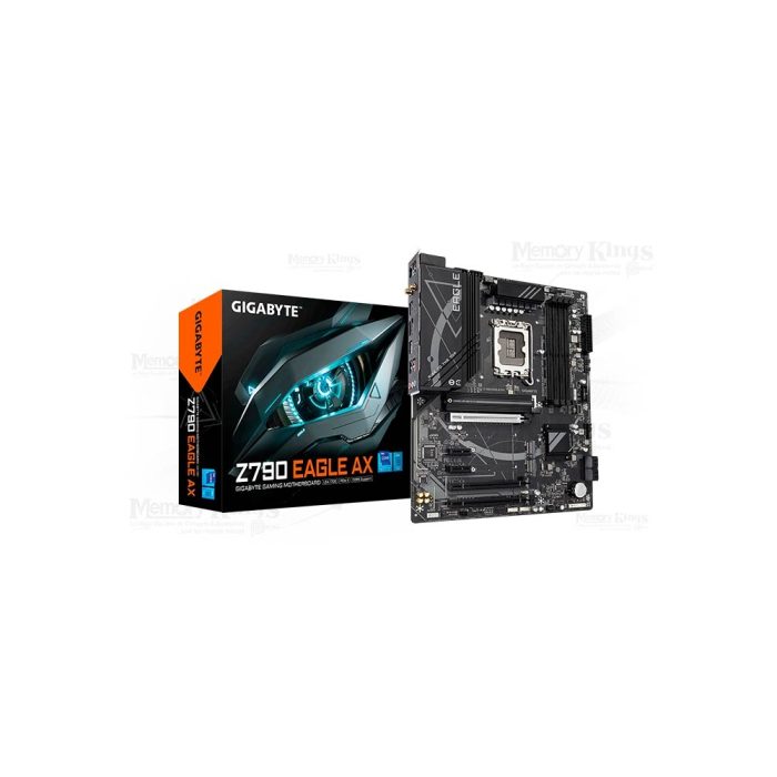 Motherboard Gigabyte Z790 EAGLE AX ATX, Chipset Intel Z790, LGA1700, alta velocidad y rendimiento