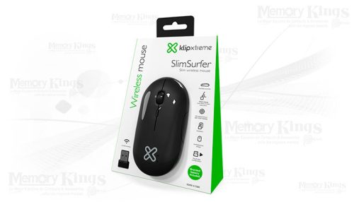 MOUSE KLIP XTREME KMW-415BK SLIM Wireless BLACK