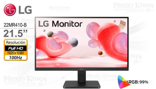 MONITOR 21.5 LG 22MR410-B VA FHD HDMi 100HZ