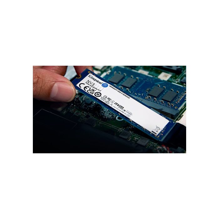 Unidad de estado sólido Kingston NV3 2TB M.2 2280 NVMe 4.0 - Rápido y compatible con laptops y PC