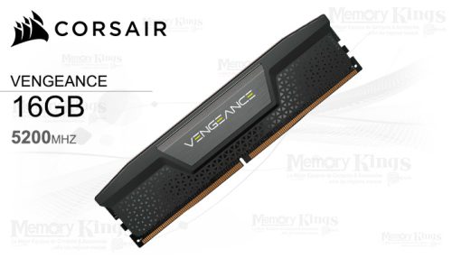 MEMORIA DDR5 16GB 5200 CL40 CORSAIR VENGEANCE BLACK