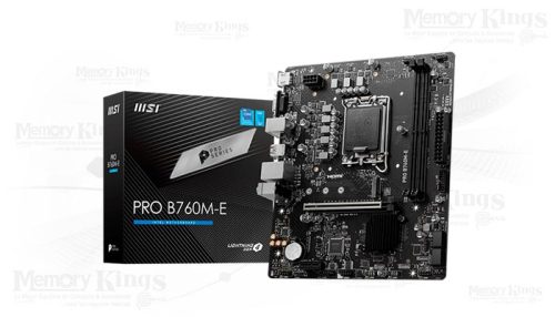 PLACA MSI PRO B760M-E D5 1700 mATX