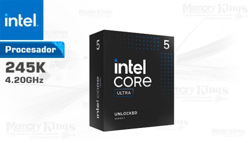 Procesador INTEL Ultra 5 245K 5.2GHZ 24MB 1851, graficos Intel