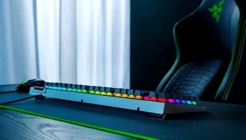 TECLADO Gaming RAZER BLACKWIDOW V4 X MECANICO